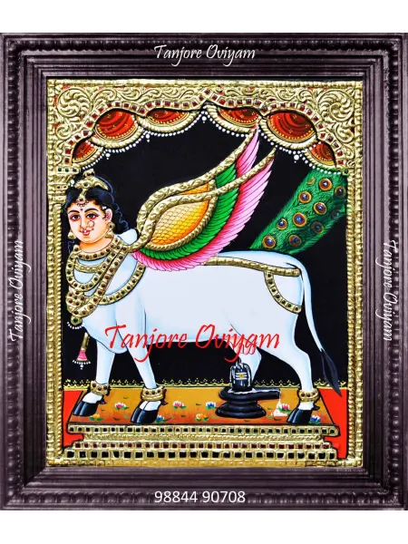 Authentic Kamadhenu Tanjore Painting